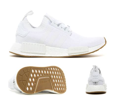 nmd r1 primeknit white women's.